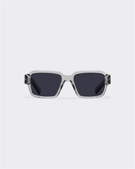 prada sunglasses plastic plastic 55-22-135 grey gradient 100 uv protection|Gradient Anthracite Gray Lenses Sunglasses With Prada Logo.